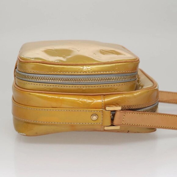 LOUIS VUITTON Monogram Vernis Wooster Shoulder Bag Gris M91036 LV Auth 110001 - Picture 4 of 15